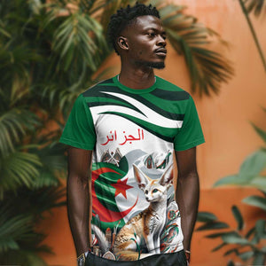 Algeria Fennec Fox Personalized T shirt with Algerian Culture and Nature