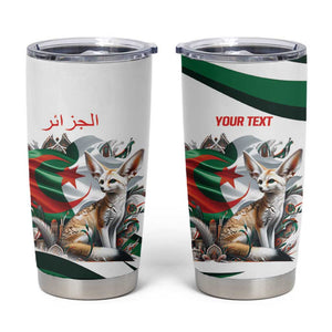 Algeria Fennec Fox Personalized Tumbler Cup with Algerian Culture and Nature