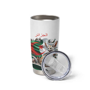 Algeria Fennec Fox Personalized Tumbler Cup with Algerian Culture and Nature