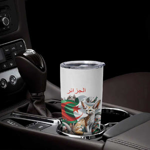 Algeria Fennec Fox Personalized Tumbler Cup with Algerian Culture and Nature