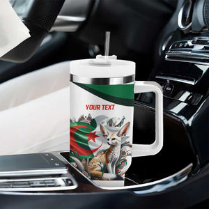 Algeria Fennec Fox Personalized Tumbler With Handle with Algerian Culture and Nature