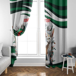 Algeria Fennec Fox Personalized Window Curtain with Algerian Culture and Nature