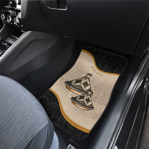 Algeria Tajine Dish Personalized Car Mats with African Tribal Pattern