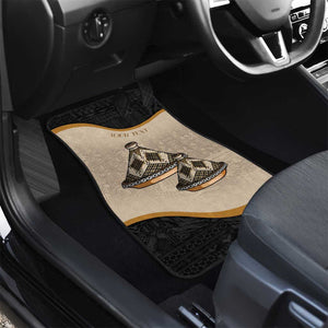 Algeria Tajine Dish Personalized Car Mats with African Tribal Pattern