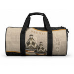 Algeria Tajine Dish Personalized Duffle Bag with African Tribal Pattern