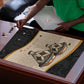 Algeria Tajine Dish Personalized Puzzle with African Tribal Pattern