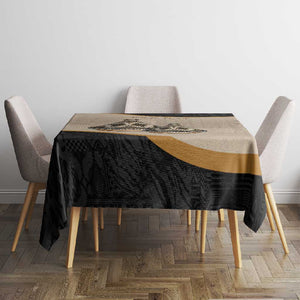 Algeria Tajine Dish Personalized Tablecloth with African Tribal Pattern