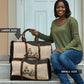 Algeria Tajine Dish Personalized Travel Bag with African Tribal Pattern