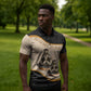 Algeria Tajine Dish Personalized Zipper Polo Shirt with African Tribal Pattern