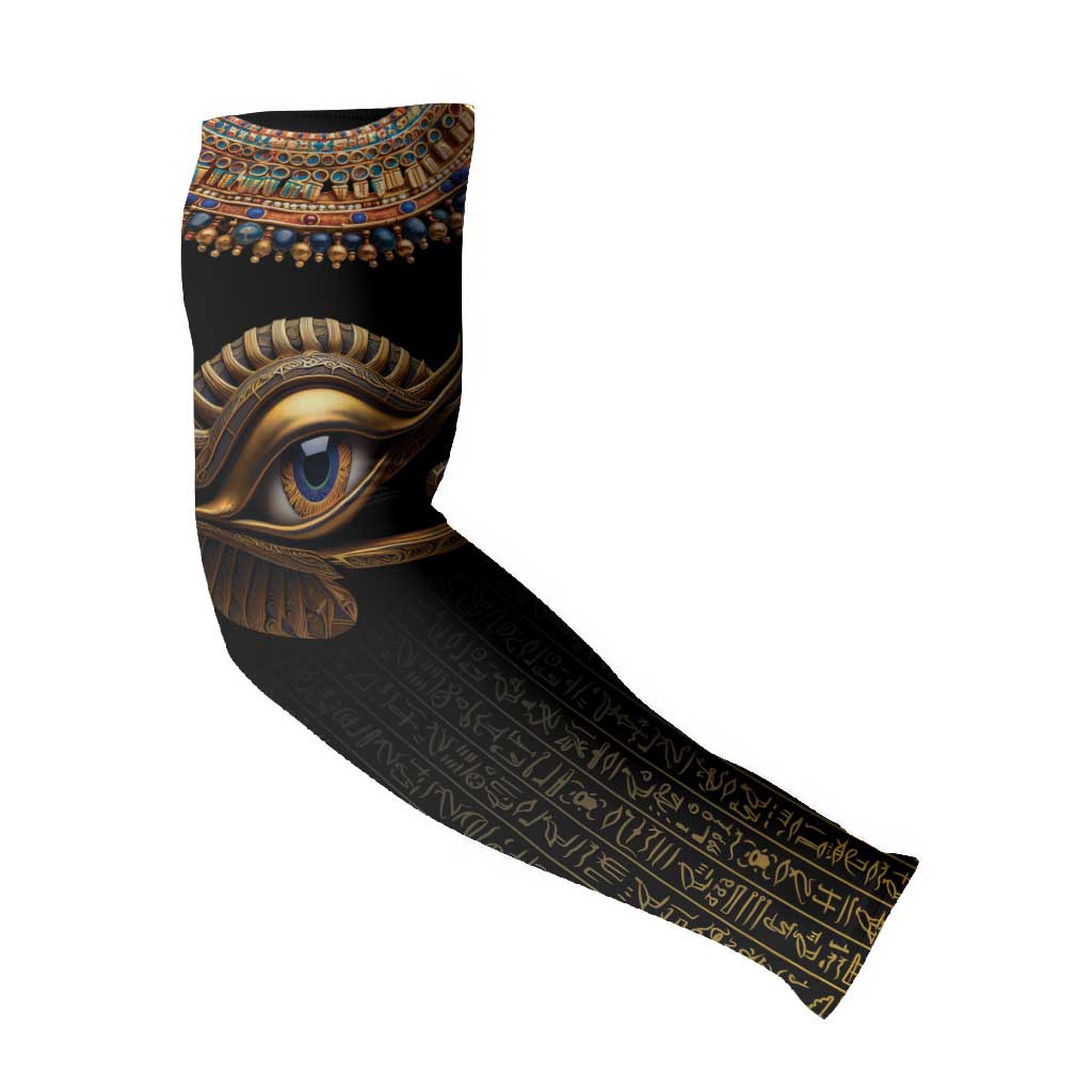 Egypt Eyes Of Horus Arm Sleeves with Egyptian Hieroglyphs