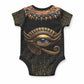 Egypt Eyes Of Horus Baby Onesie with Egyptian Hieroglyphs