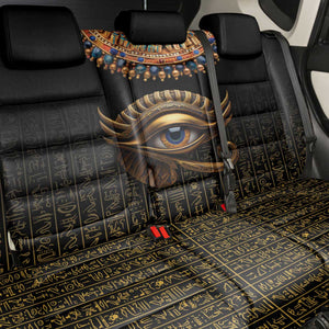 Egypt Eyes Of Horus Back Car Seat Cover with Egyptian Hieroglyphs