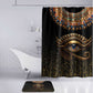 Egypt Eyes Of Horus Bathroom Set with Egyptian Hieroglyphs