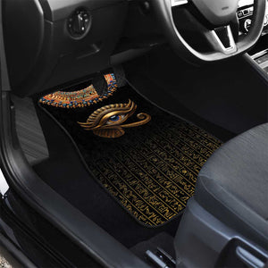 Egypt Eyes Of Horus Car Mats with Egyptian Hieroglyphs