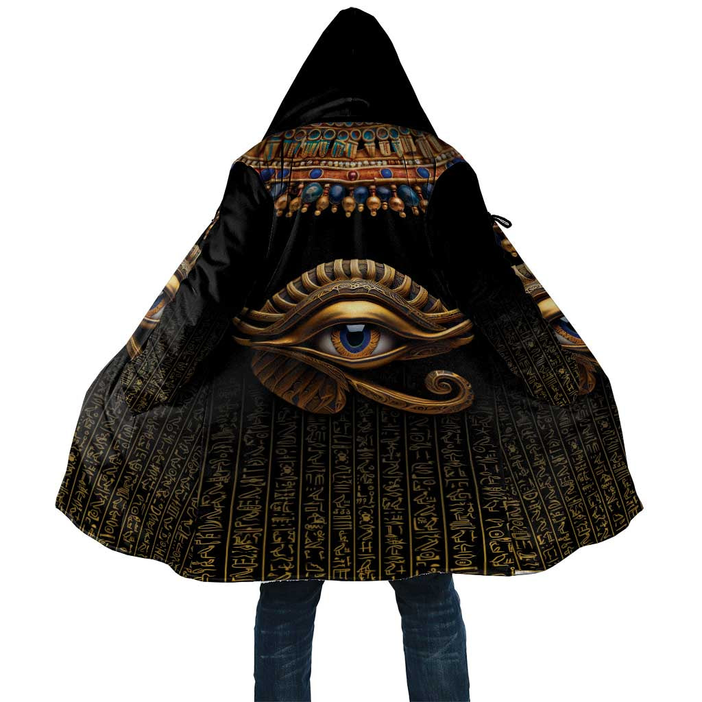 Egypt Eyes Of Horus Cloak with Egyptian Hieroglyphs