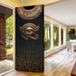 Egypt Eyes Of Horus Door Cover with Egyptian Hieroglyphs
