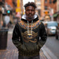 Egypt Eyes Of Horus Hoodie with Egyptian Hieroglyphs