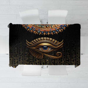 Egypt Eyes Of Horus Tablecloth with Egyptian Hieroglyphs