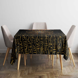 Egypt Eyes Of Horus Tablecloth with Egyptian Hieroglyphs