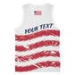 Personalized Liberia Lone Star Flag Basketball Jersey