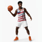 Personalized Liberia Lone Star Flag Basketball Jersey