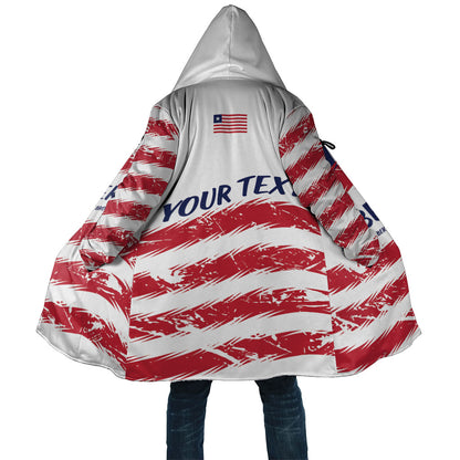 Personalized Liberia Lone Star Flag Cloak