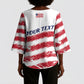 Personalized Liberia Lone Star Flag Kimono Sleeve Blouse