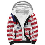 Personalized Liberia Lone Star Flag Sherpa Hoodie