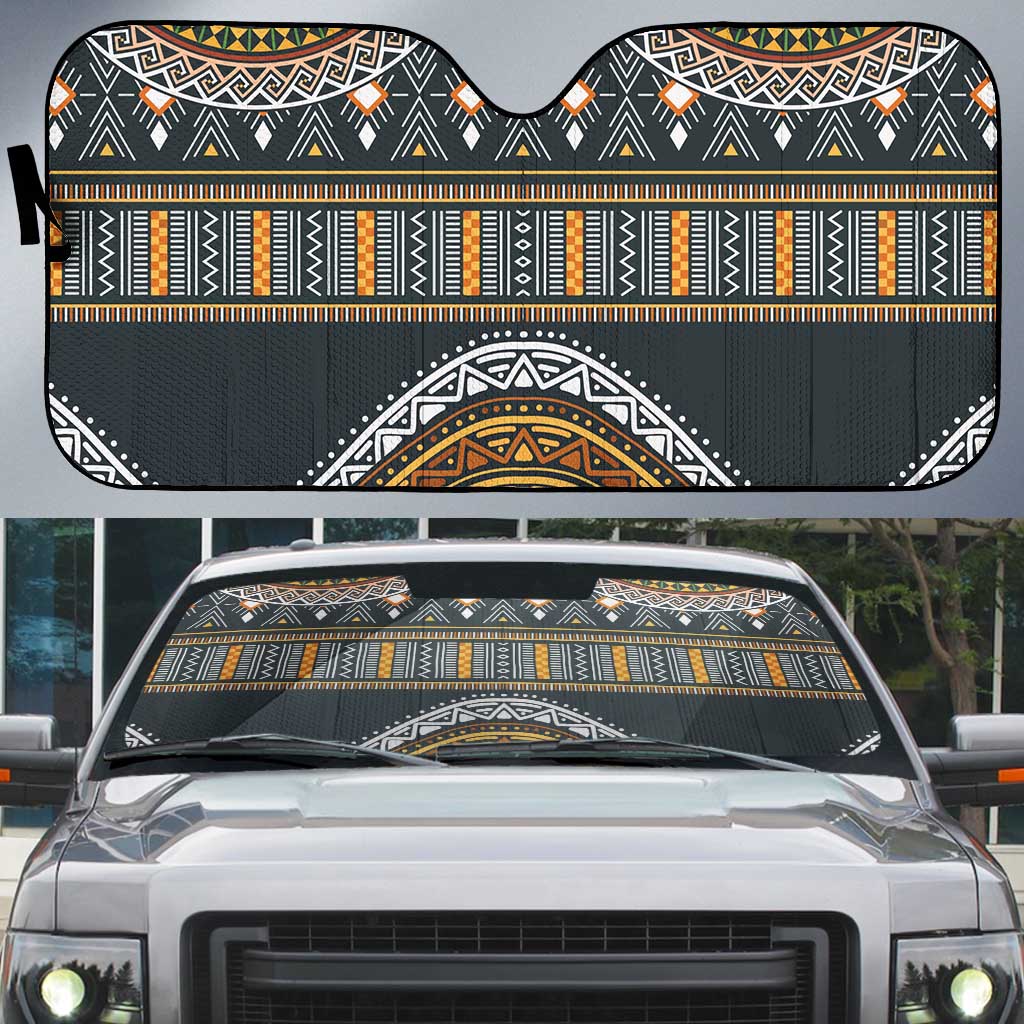 Africa Ethnic Native Pattern Auto Sun Shade