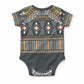 Africa Ethnic Native Pattern Baby Onesie