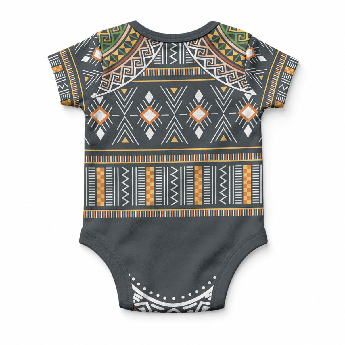 Africa Ethnic Native Pattern Baby Onesie