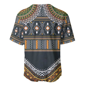 Afro Ethnic Native Pattern Baseball Jersey