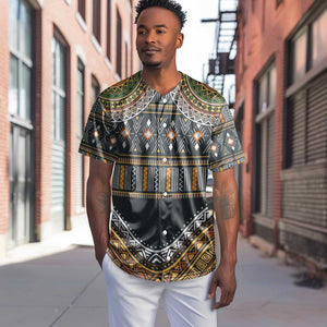 Afro Ethnic Native Pattern Baseball Jersey