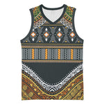 Afro Ethnic Native Pattern Basketball Jersey LT9
