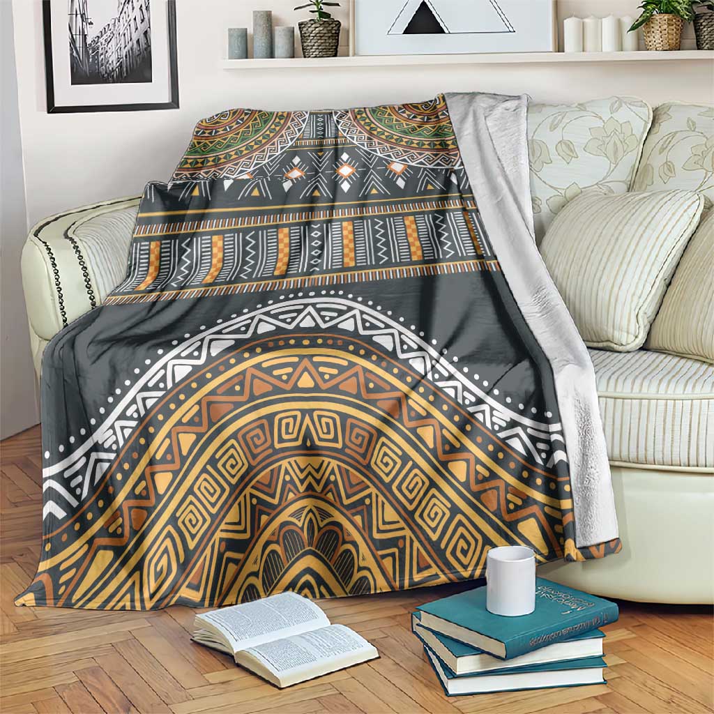 Afro Ethnic Native Pattern Blanket