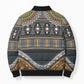 Africa Ethnic Native Pattern Bomber Puffer Jacket