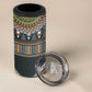 Afro Ethnic Native Pattern 4 in 1 Can Cooler Tumbler