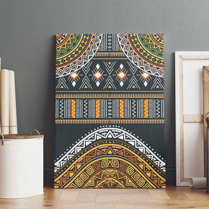 Afro Ethnic Native Pattern Canvas Wall Art