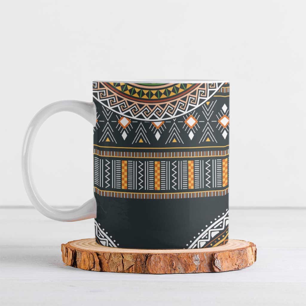 Africa Ethnic Native Pattern Ceramic Mug