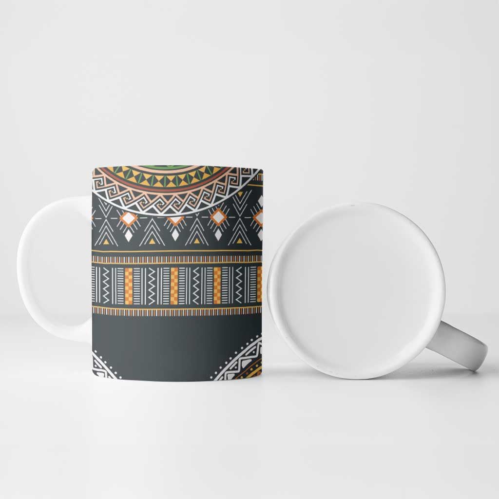 Africa Ethnic Native Pattern Ceramic Mug