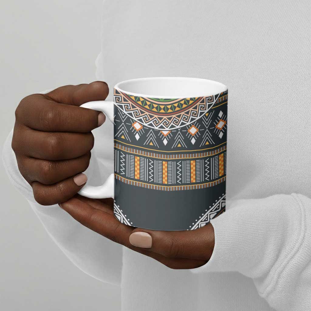 Africa Ethnic Native Pattern Ceramic Mug