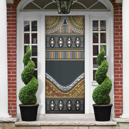 Africa Ethnic Native Pattern Door Cover
