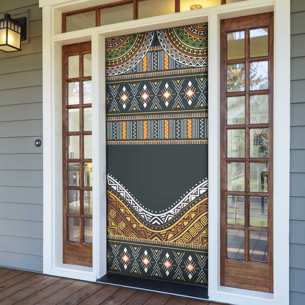 Africa Ethnic Native Pattern Door Cover