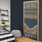Africa Ethnic Native Pattern Door Cover