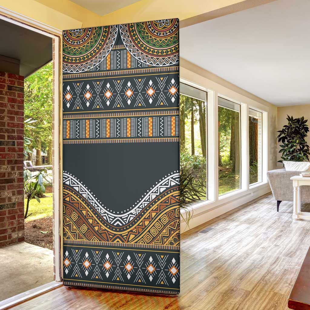 Africa Ethnic Native Pattern Door Cover