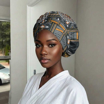 Africa Ethnic Native Pattern Easy Headwrap