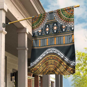 Afro Ethnic Native Pattern Garden Flag