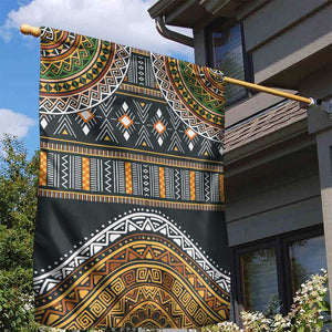 Afro Ethnic Native Pattern Garden Flag