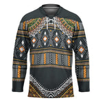 Africa Ethnic Native Pattern Hockey Jersey
