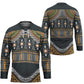 Africa Ethnic Native Pattern Hockey Jersey